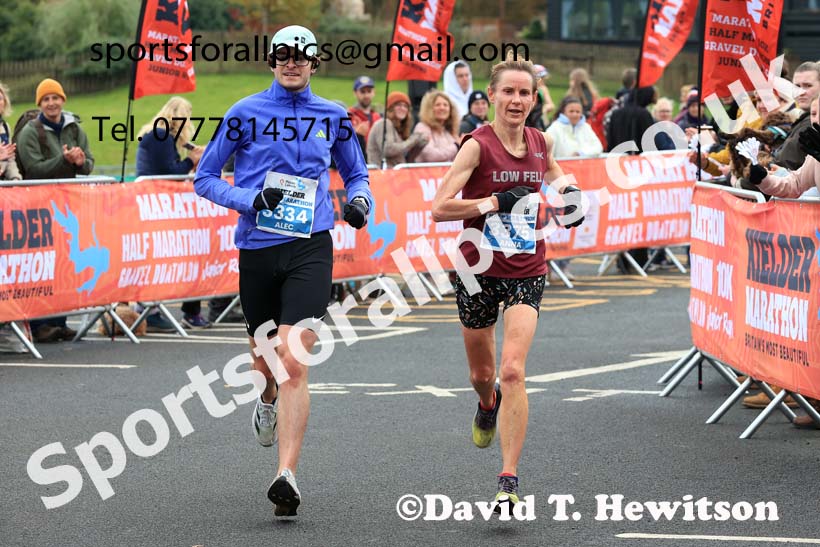 The 2024 Kielder Half Marathon, 2024 Kielder Marathon and Half Marathon.   Photo: David T. Hewitson/Sports for All Pics
